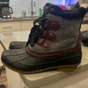 Faux Fur Duckboot